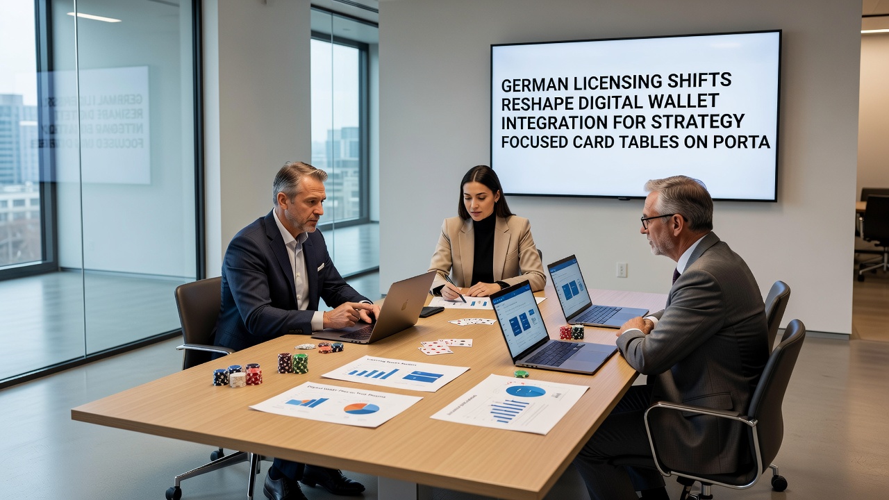 Strategie-Kartentische auf Tablets mit angepasster Wallet-Funktionalität