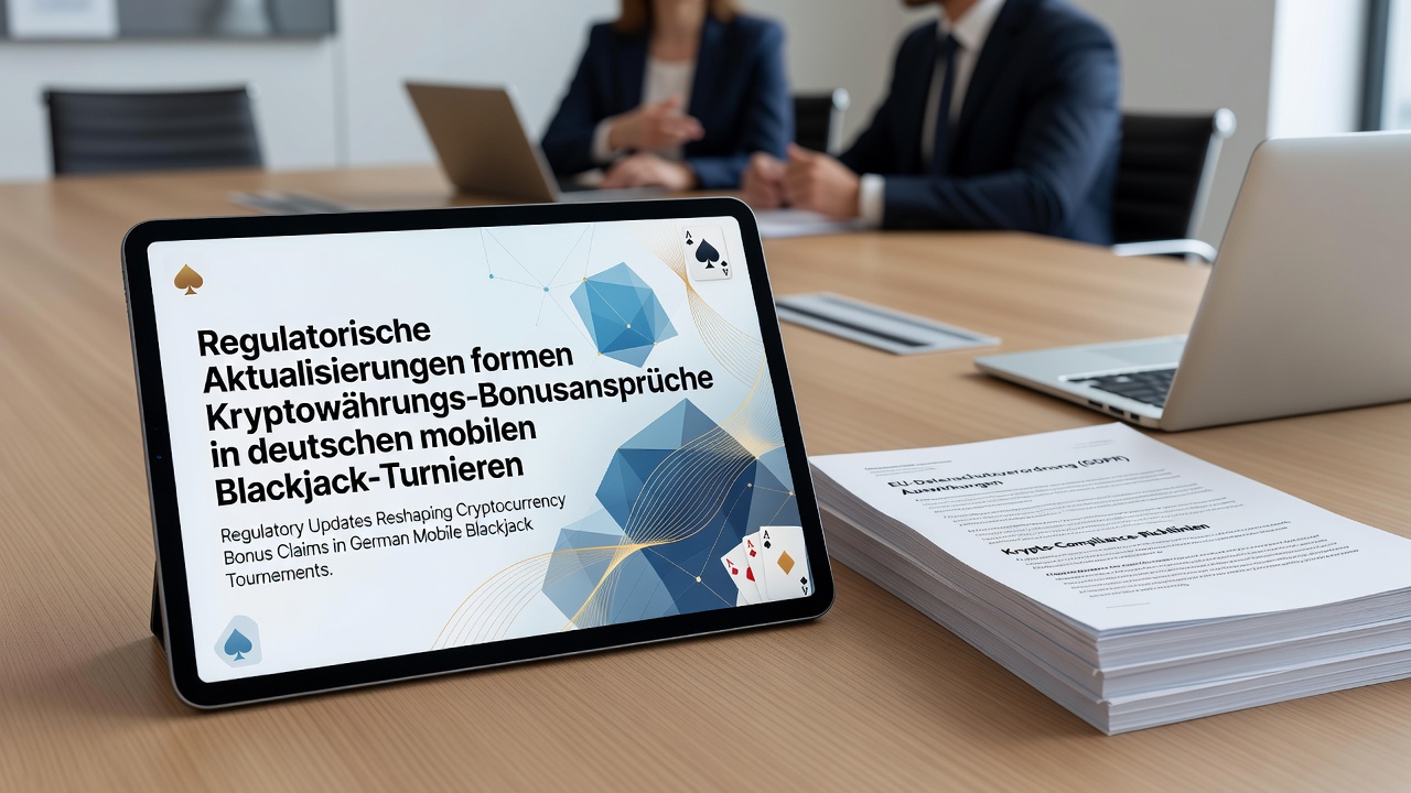 Mobile Blackjack-Turniere mit Krypto-Boni unter neuen Regulierungen